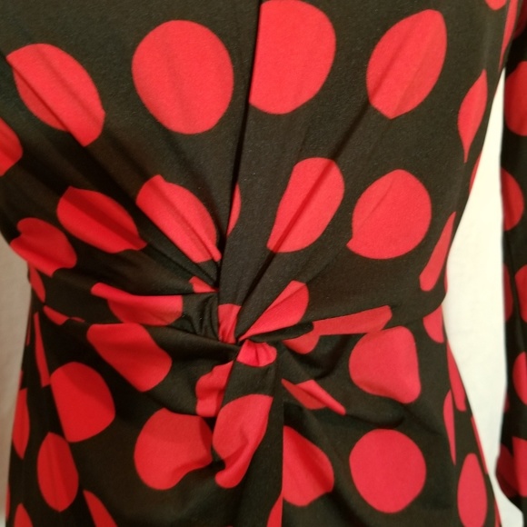 NWT INC International Concepts Black/Red dress - Picture 4 of 8